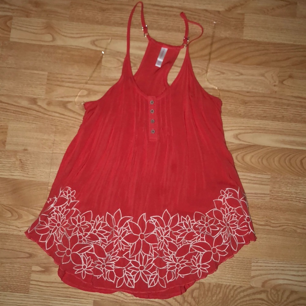 Floral summer tank